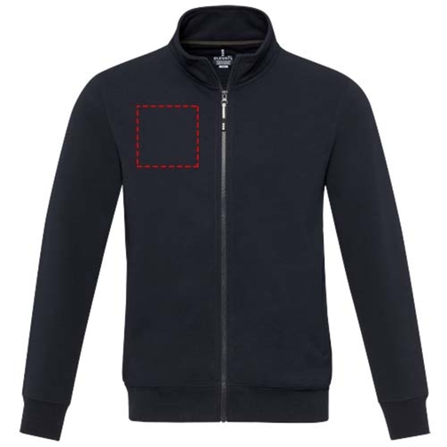 Galena bluza unisex z recyklingu z zamkiem błyskawicznym na całej długości, Obraz 24