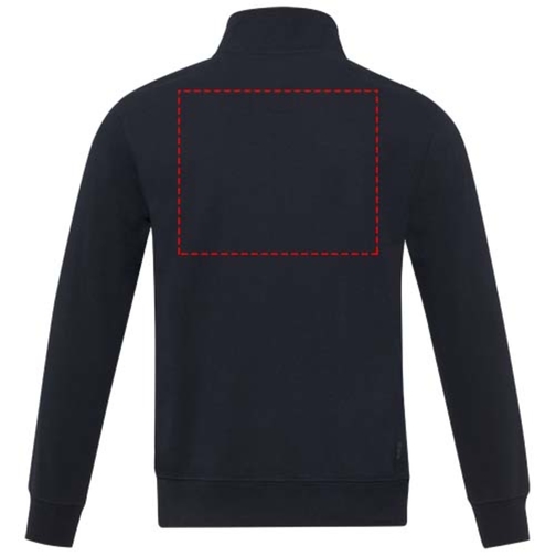 Galena bluza unisex z recyklingu z zamkiem błyskawicznym na całej długości, Obraz 25