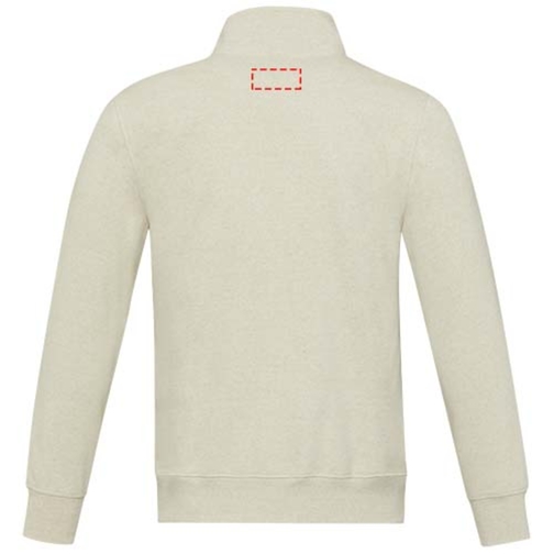 Galena unisex Aware™ sweater med fuld lynlås i genvundet materiale, Billede 10