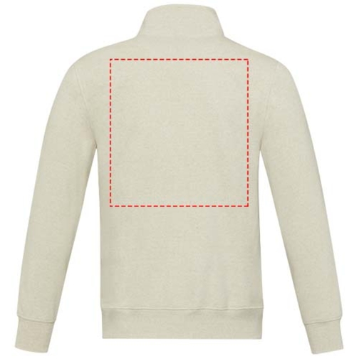 Galena bluza unisex z recyklingu z zamkiem błyskawicznym na całej długości, Obraz 13