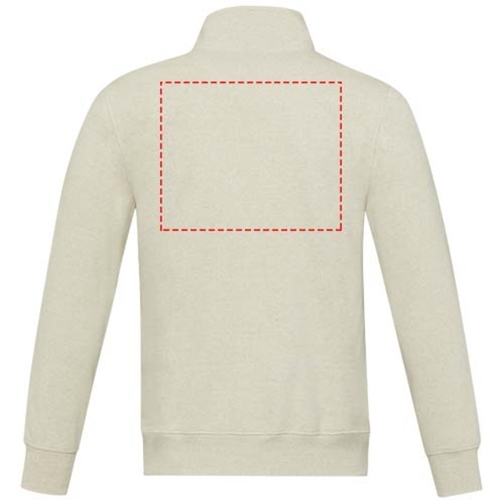 Galena bluza unisex z recyklingu z zamkiem błyskawicznym na całej długości, Obraz 25