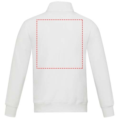 Galena Sweatjacke Aus Recyceltem Material Unisex , weiss, Strick 50% Recyclingbaumwolle, 50% Recyceltes Polyester, 320 g/m2, L, , Bild 23