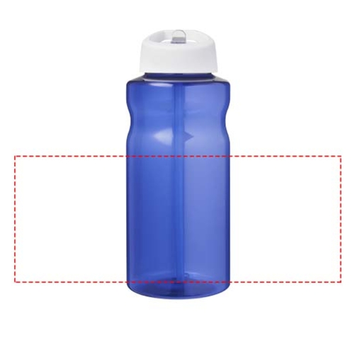 Bidón deportivo con tapa con boquilla de 1 litro 'H2O Active® Eco Big Base', Imagen 5