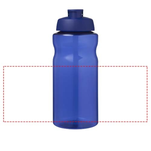 Bidón deportivo con tapa Flip de 1 litro 'H2O Active® Eco Big Base', Imagen 5