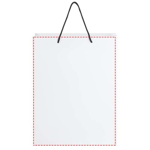 Sac en papier 170 g/m2 integra fait à la main avec poignées en plastique, XL, Image 8