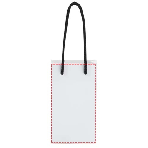 Sac en papier 170 g/m2 intégra fait à la main avec poignées en plastique, petit modèle, Image 8