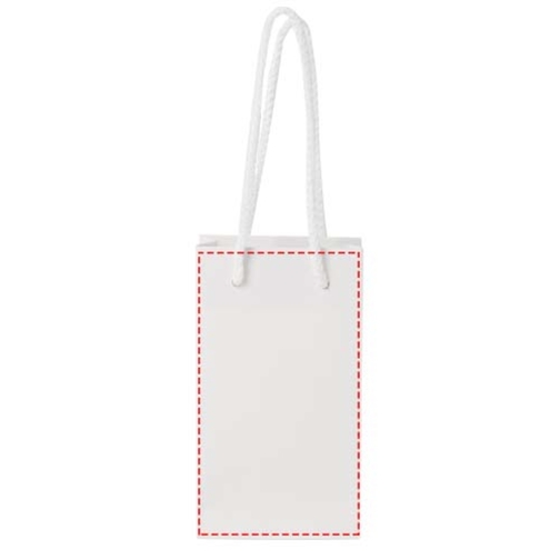Sac en papier 170 g/m2 intégra fait à la main avec poignées en plastique, petit modèle, Image 10