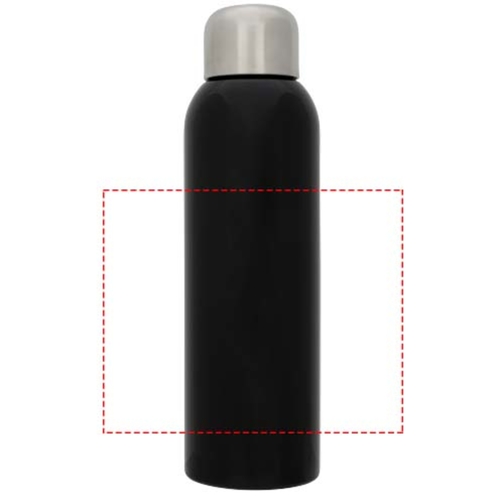 Guzzle 820 Ml RCS-zertifizierte Sportflasche Aus Edelstahl , schwarz, Recycled stainless steel, Recycelter PP Kunststoff, 7,20cm x 24,60cm x 7,20cm (Länge x Höhe x Breite), Bild 9