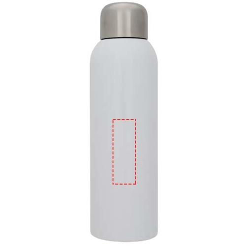 Guzzle 820 Ml RCS-zertifizierte Sportflasche Aus Edelstahl , weiß, Recycled stainless steel, Recycelter PP Kunststoff, 7,20cm x 24,60cm x 7,20cm (Länge x Höhe x Breite), Bild 8