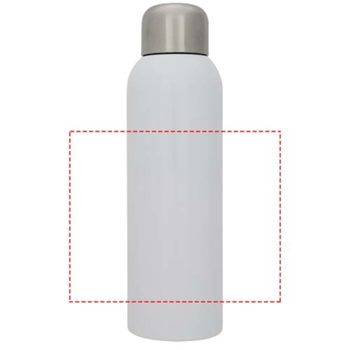 Guzzle 820 Ml RCS-zertifizierte Sportflasche Aus Edelstahl , weiß, Recycled stainless steel, Recycelter PP Kunststoff, 7,20cm x 24,60cm x 7,20cm (Länge x Höhe x Breite), Bild 9