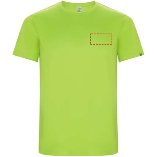 Imola Sport T-Shirt Für Kinder , fluor green, Interlock Strick 50% Recyceltes Polyester, 50% Polyester, 135 g/m2, 4, , Bild 7