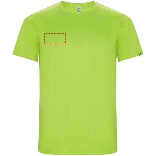 Imola Sport T-Shirt Für Kinder , fluor green, Interlock Strick 50% Recyceltes Polyester, 50% Polyester, 135 g/m2, 4, , Bild 9