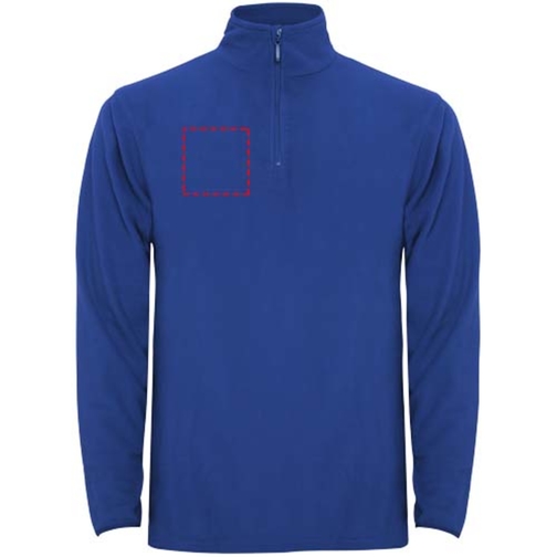 Veste polaire Himalaya avec fermeture éclair sur un quart de longueur pour homme, Image 4