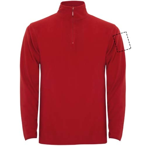 Veste polaire Himalaya avec fermeture éclair sur un quart de longueur pour homme, Image 17