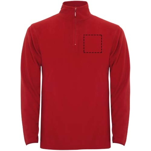 Veste polaire Himalaya avec fermeture éclair sur un quart de longueur pour homme, Image 8