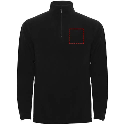 Veste polaire Himalaya avec fermeture éclair sur un quart de longueur pour homme, Image 13