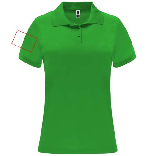 Monzha Sport Poloshirt Für Damen , green fern, Piqué Strick 100% Polyester, 150 g/m2, L, , Bild 23