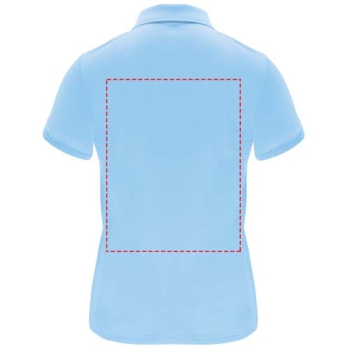 Monzha Sport Poloshirt Für Damen , himmelblau, Piqué Strick 100% Polyester, 150 g/m2, M, , Bild 16