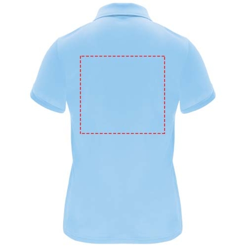 Monzha Sport Poloshirt Für Damen , himmelblau, Piqué Strick 100% Polyester, 150 g/m2, M, , Bild 8