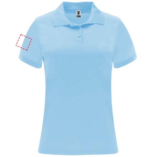 Monzha Sport Poloshirt Für Damen , himmelblau, Piqué Strick 100% Polyester, 150 g/m2, M, , Bild 23