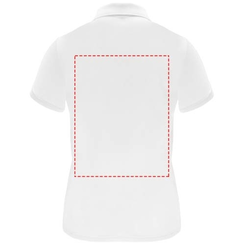 Monzha Sport Poloshirt Für Damen , weiß, Piqué Strick 100% Polyester, 150 g/m2, 2XL, , Bild 18