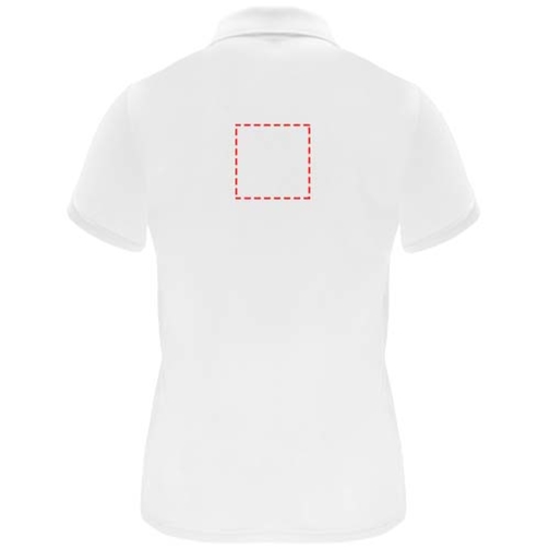 Monzha Sport Poloshirt Für Damen , weiß, Piqué Strick 100% Polyester, 150 g/m2, L, , Bild 6