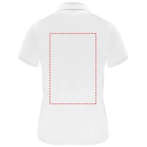 Monzha Sport Poloshirt Für Damen , weiß, Piqué Strick 100% Polyester, 150 g/m2, S, , Bild 8