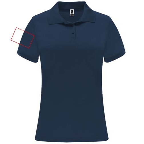 Monzha Sport Poloshirt Für Damen , navy blue, Piqué Strick 100% Polyester, 150 g/m2, 2XL, , Bild 23