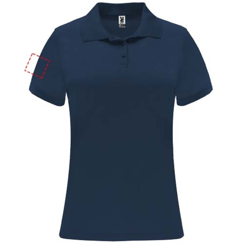 Monzha Sport Poloshirt Für Damen , navy blue, Piqué Strick 100% Polyester, 150 g/m2, 2XL, , Bild 26