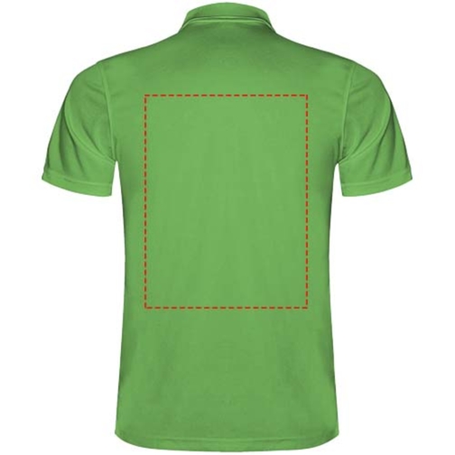 Monzha Sport Poloshirt Für Herren , green fern, Piqué Strick 100% Polyester, 150 g/m2, 3XL, , Bild 13