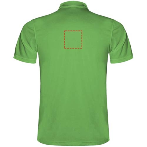 Monzha Sport Poloshirt Für Herren , green fern, Piqué Strick 100% Polyester, 150 g/m2, M, , Bild 8