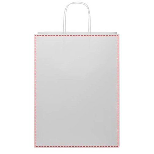Torba z papieru Kraft ze skręconymi uchwytami – XXL, Obraz 9