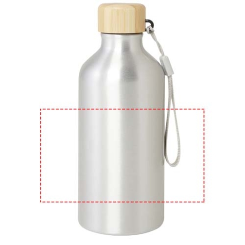 Malpeza butelka na wodę o pojemności 500 ml wykonana z aluminium pochodzącego z recyklingu z cert, Obraz 7