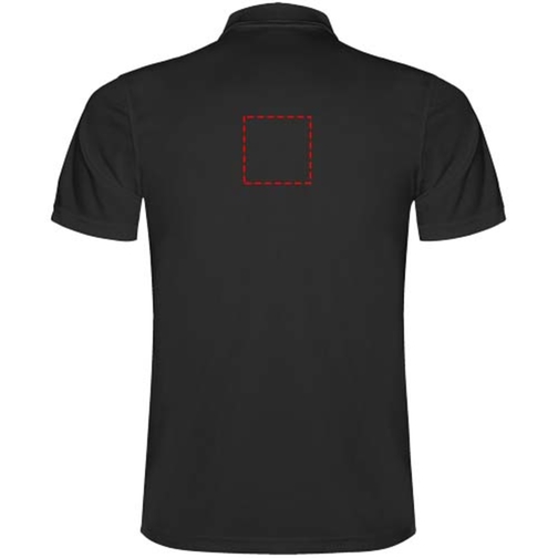 Monzha Sport Poloshirt Für Herren , schwarz, Piqué Strick 100% Polyester, 150 g/m2, 3XL, , Bild 10