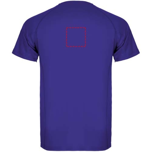 T-shirt sport Montecarlo maille piquée à manches courtes pour homme, Image 7