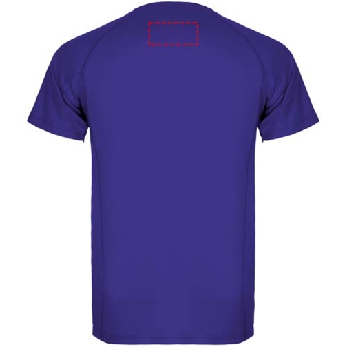 Montecarlo Sport T-Shirt Für Herren , mauve, Piqué Strick 100% Polyester, 150 g/m2, XL, , Bild 20