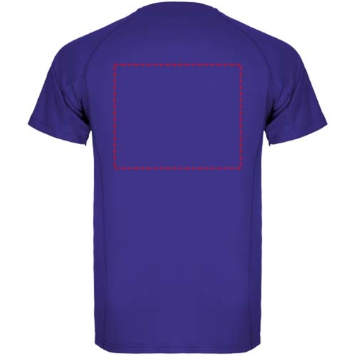 Montecarlo Sport T-Shirt Für Herren , mauve, Piqué Strick 100% Polyester, 150 g/m2, XL, , Bild 10