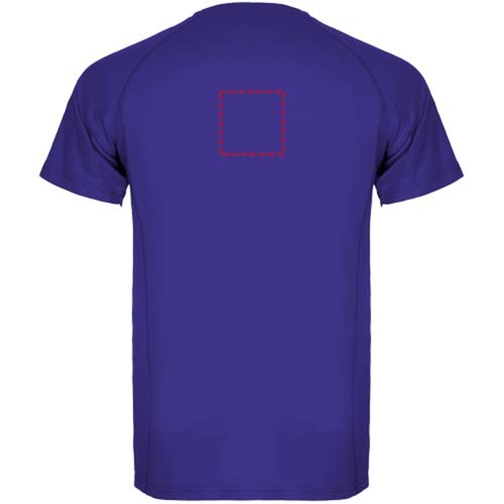 Montecarlo Sport T-Shirt Für Herren , mauve, Piqué Strick 100% Polyester, 150 g/m2, XL, , Bild 15