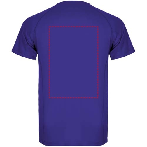 Montecarlo Sport T-Shirt Für Herren , mauve, Piqué Strick 100% Polyester, 150 g/m2, M, , Bild 9