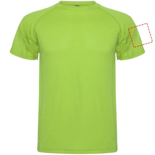 Montecarlo Sport T-Shirt Für Herren , lime / green lime, Piqué Strick 100% Polyester, 150 g/m2, 2XL, , Bild 23