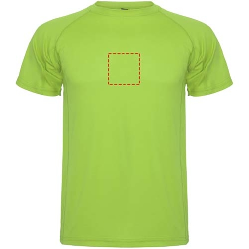 Montecarlo Sport T-Shirt Für Herren , lime / green lime, Piqué Strick 100% Polyester, 150 g/m2, 2XL, , Bild 22