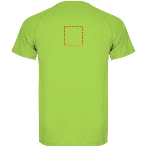 Montecarlo Sport T-Shirt Für Herren , lime / green lime, Piqué Strick 100% Polyester, 150 g/m2, 2XL, , Bild 9