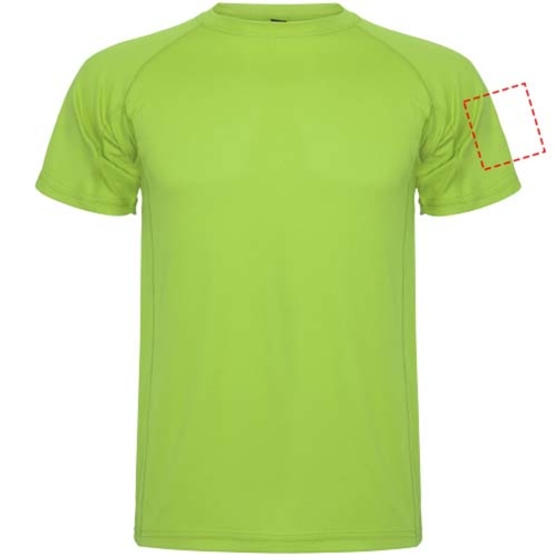 Montecarlo Sport T-Shirt Für Herren , lime / green lime, Piqué Strick 100% Polyester, 150 g/m2, 2XL, , Bild 26