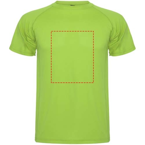 Montecarlo Sport T-Shirt Für Herren , lime / green lime, Piqué Strick 100% Polyester, 150 g/m2, 2XL, , Bild 19