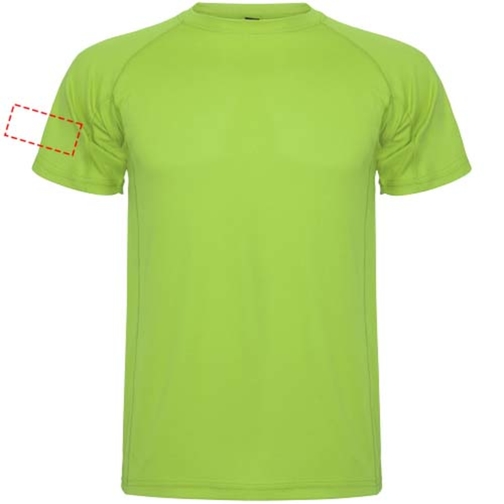 Montecarlo Sport T-Shirt Für Herren , lime / green lime, Piqué Strick 100% Polyester, 150 g/m2, XL, , Bild 21
