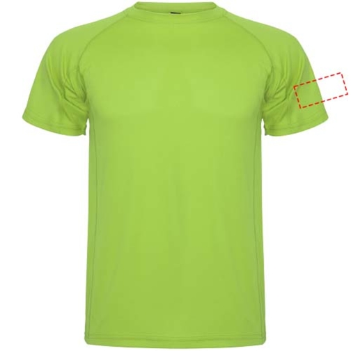 Montecarlo Sport T-Shirt Für Herren , lime / green lime, Piqué Strick 100% Polyester, 150 g/m2, XL, , Bild 22