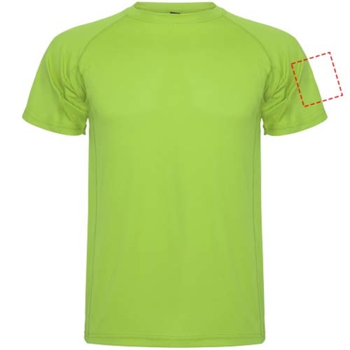 T-shirt sport Montecarlo maille piquée à manches courtes pour homme, Image 7