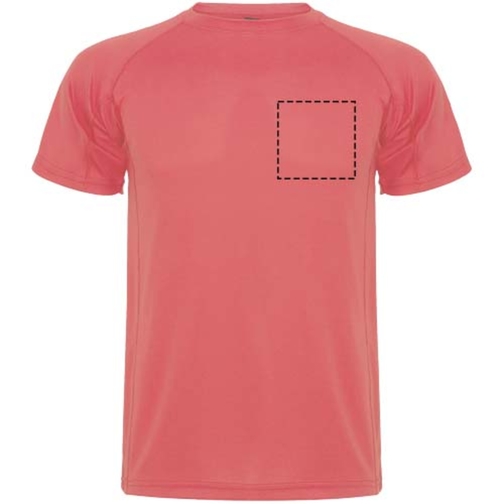 T-shirt sport Montecarlo maille piquée à manches courtes pour homme, Image 8