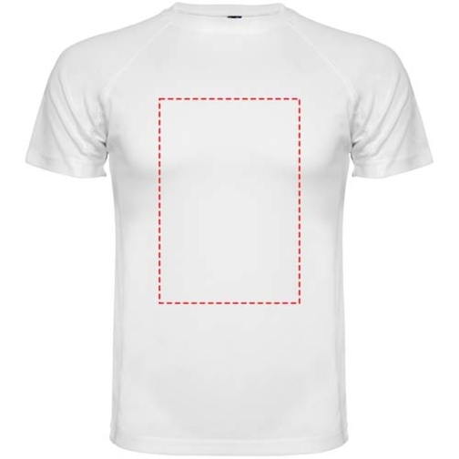 Montecarlo Sport T-Shirt Für Herren , weiß, Piqué Strick 100% Polyester, 150 g/m2, 3XL, , Bild 23