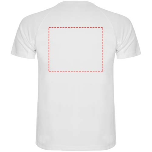 Montecarlo Sport T-Shirt Für Herren , weiß, Piqué Strick 100% Polyester, 150 g/m2, 3XL, , Bild 18